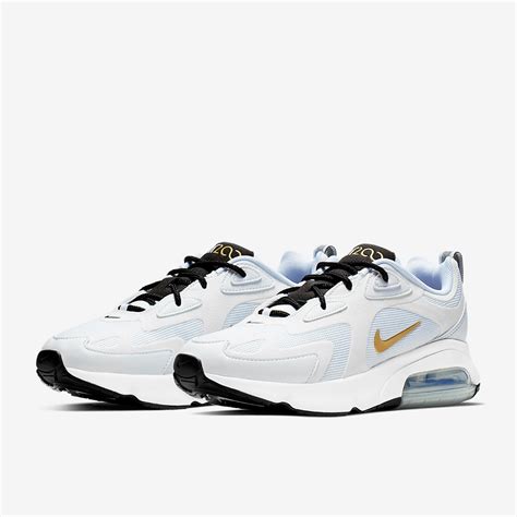 nike air max 200 damen weiss gold|Nike Air Max 200 White Metallic Gold (Women's) .